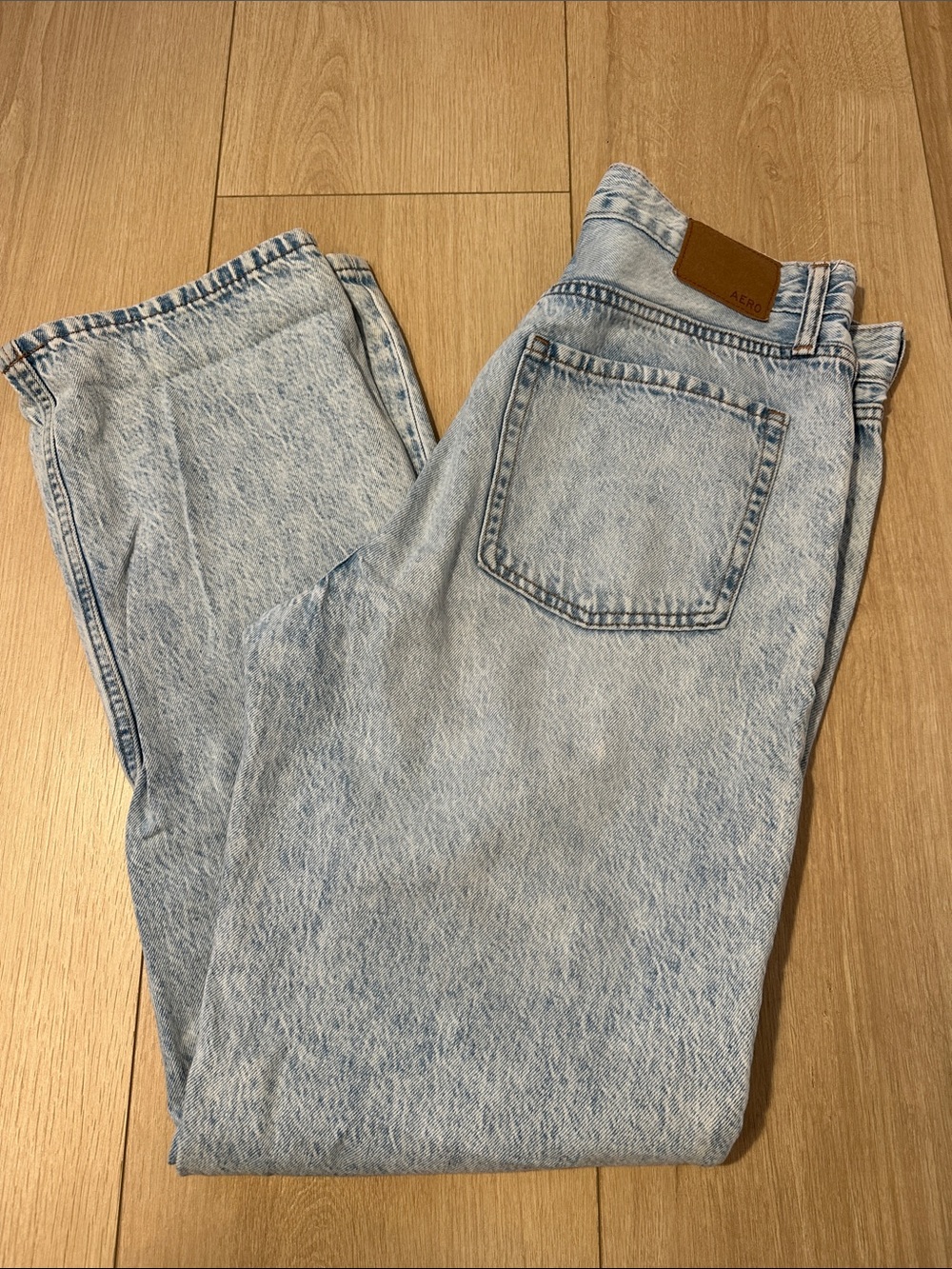 AEROPOSTALE Relaxed Light Blue Jeans - 90’s baggy